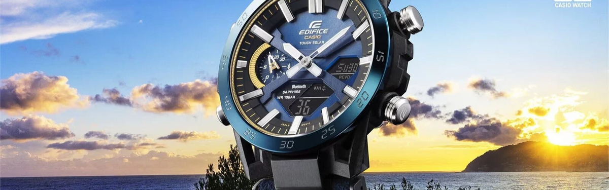 CASIO EDIFICE – часовници, технологии и моторспорт дизайн