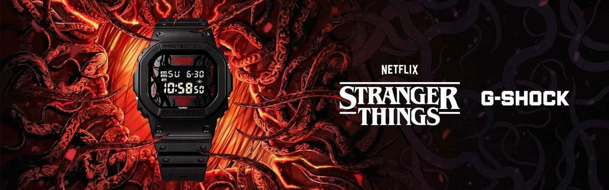 G-SHOCK x Stranger Things DW-5600STT-1: специална колаборация