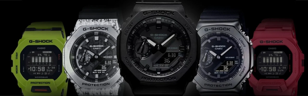 10 G-SHOCK часовника според стила и начина на употреба
