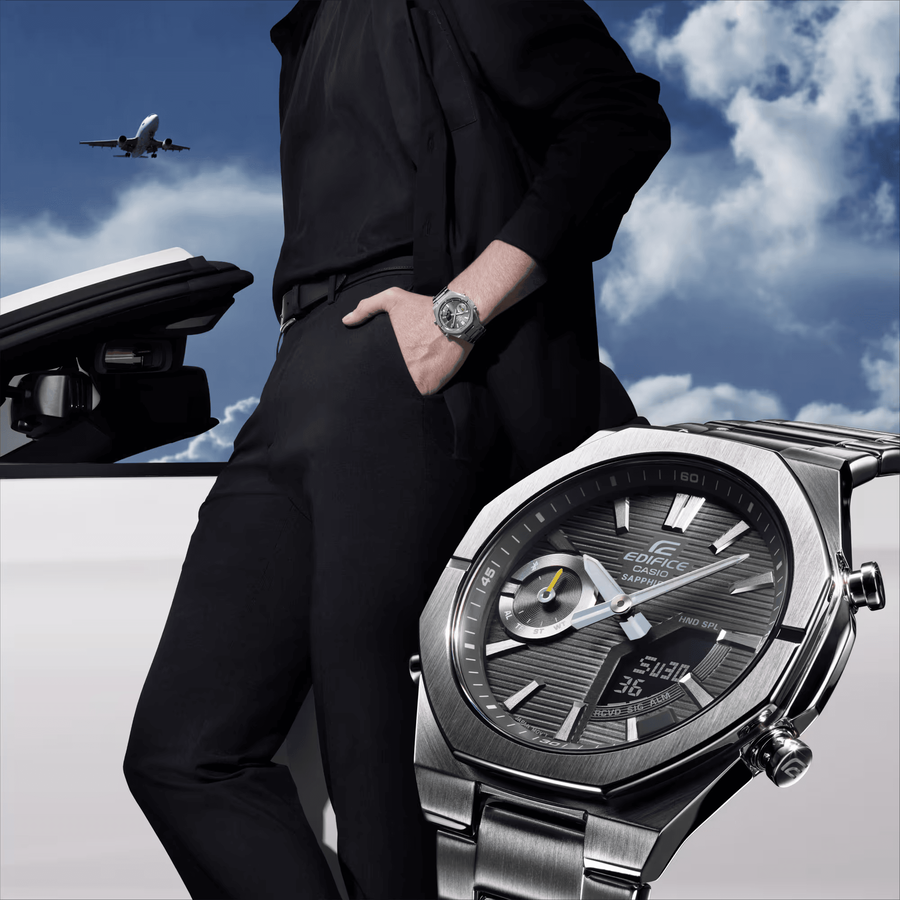 Часовник CASIO EDIFICE ECB-S10D-8AEF