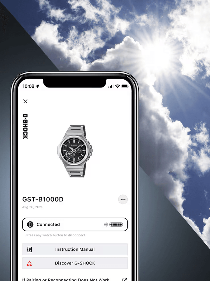 ЧАСОВНИК CASIO G-SHOCK G-STEEL GST-B1000D-1AER