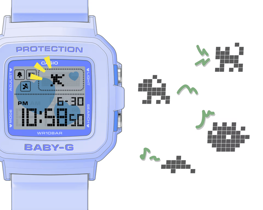 ЧАСОВНИК CASIO BABY-G BGD-10KH-9ER