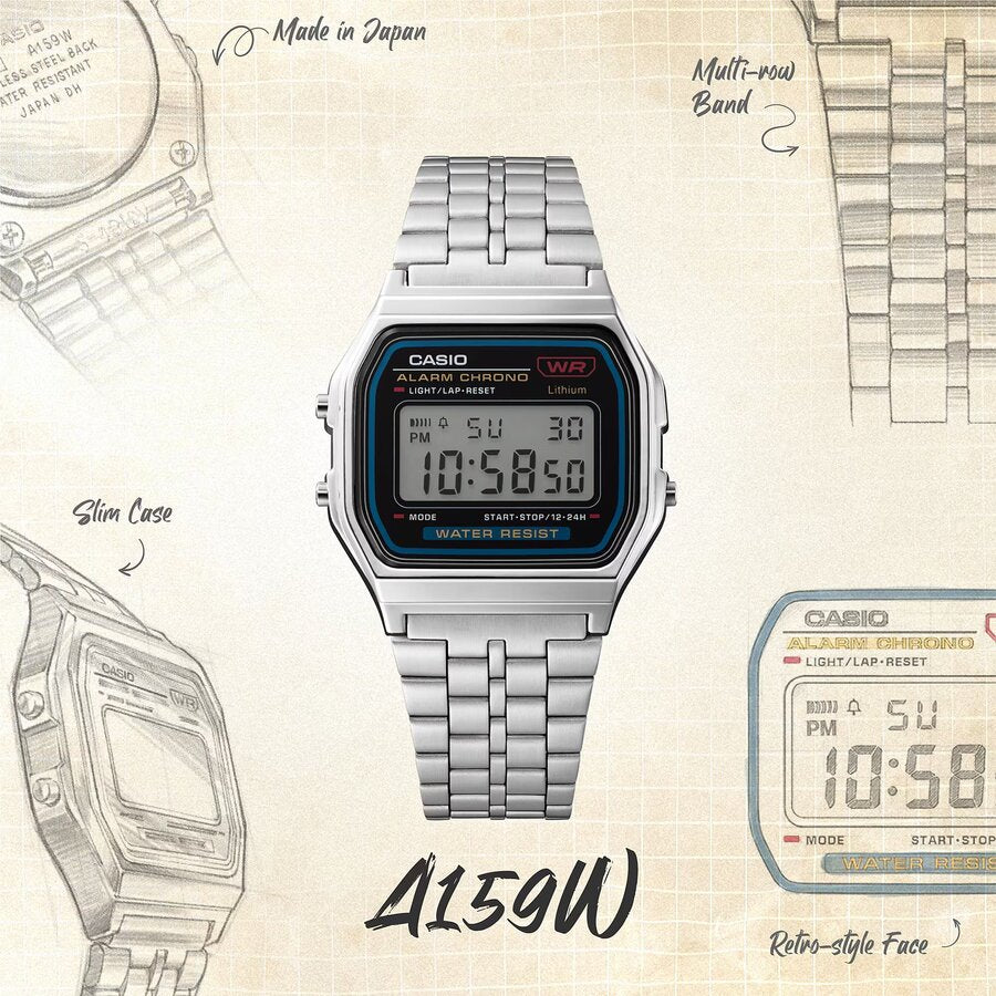 ЧАСОВНИК CASIO A159WE-1EF