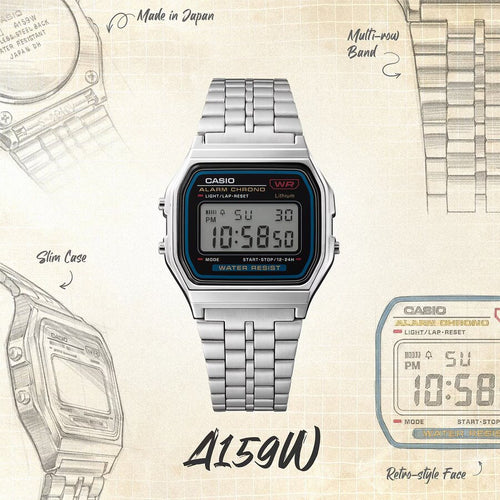 ЧАСОВНИК CASIO A159WE-1EF