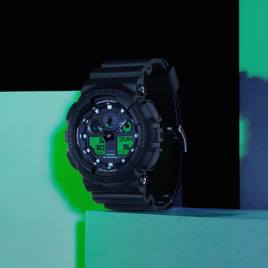 ЧАСОВНИК CASIO G-SHOCK GA-100BEG-1AER