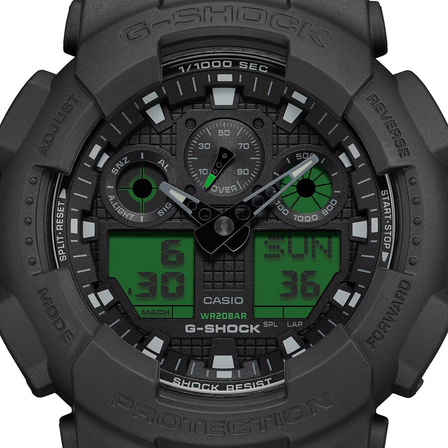 ЧАСОВНИК CASIO G-SHOCK GA-100BEG-1AER