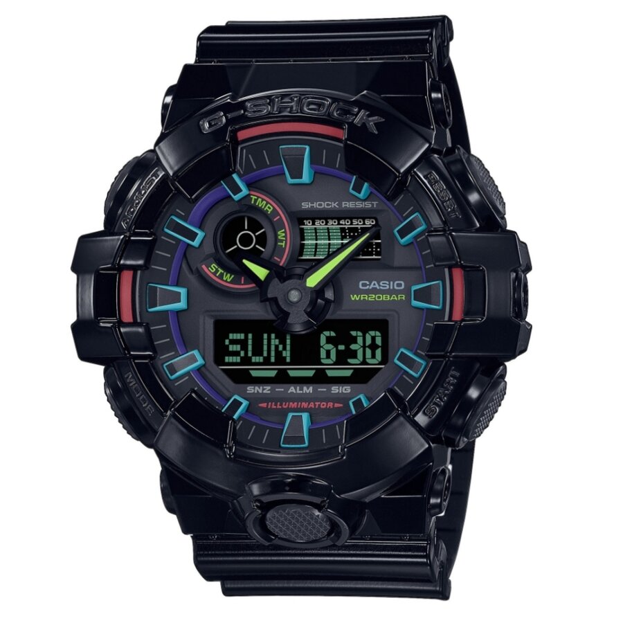 ЧАСОВНИК CASIO G-SHOCK GA-700RGB-1AER