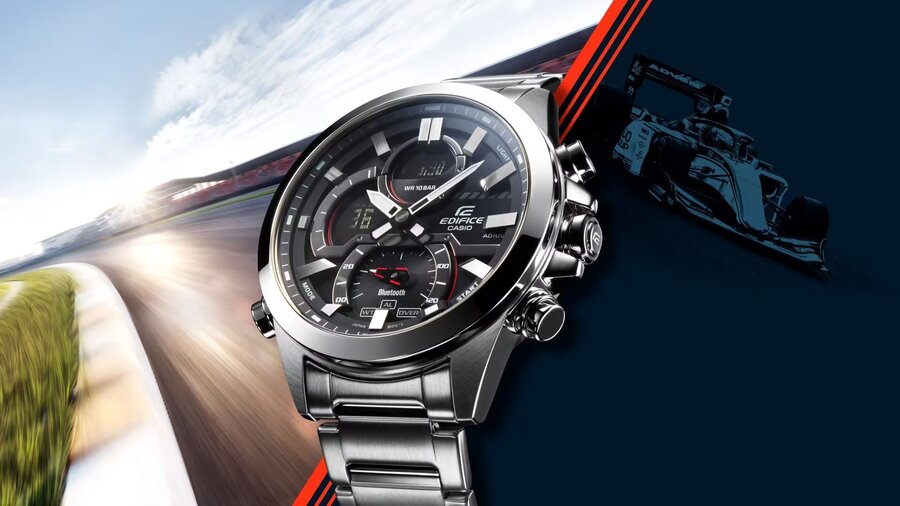 Часовник CASIO EDIFICE ECB-30D-1AEF