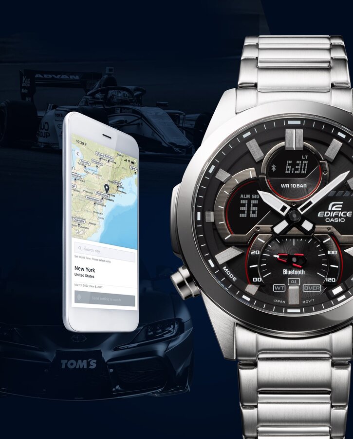 Часовник CASIO EDIFICE ECB-30D-1AEF