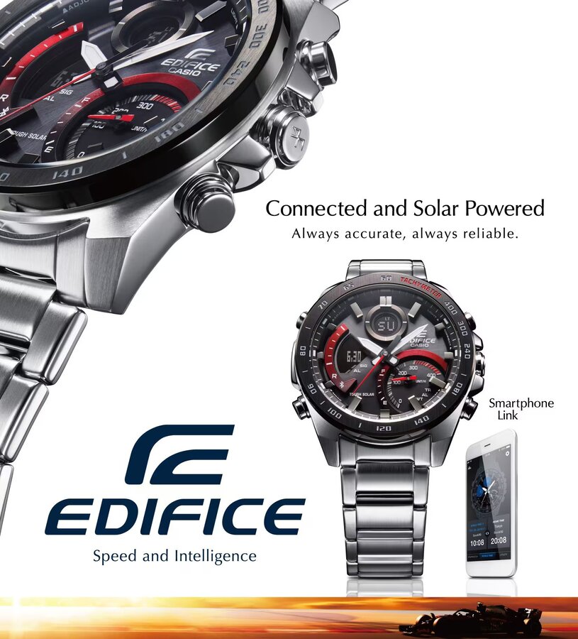 Часовник CASIO EDIFICE ECB-900DB-1AER