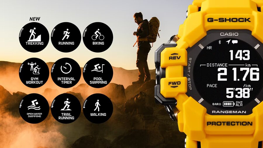 ЧАСОВНИК CASIO G-SHOCK RANGEMAN GPR-H1000-9ER