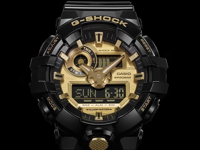 ЧАСОВНИК CASIO G-SHOCK GA-710GB-1AER