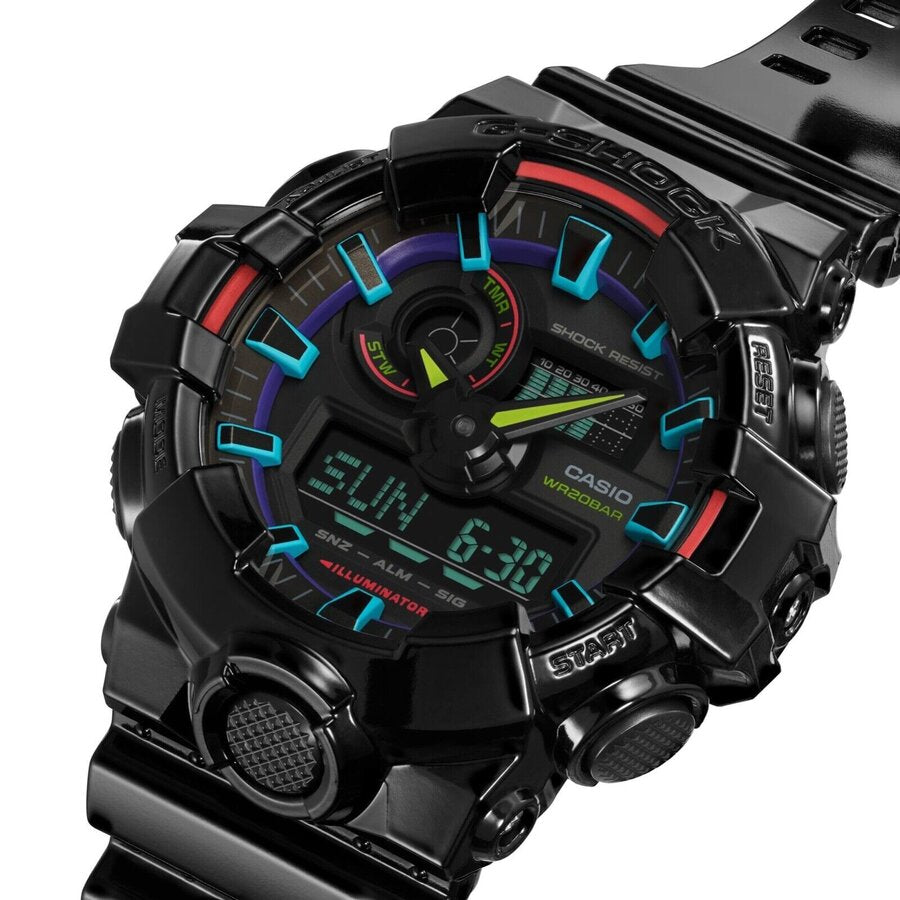 ЧАСОВНИК CASIO G-SHOCK GA-700RGB-1AER