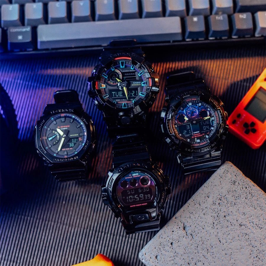 ЧАСОВНИК CASIO G-SHOCK GA-700RGB-1AER