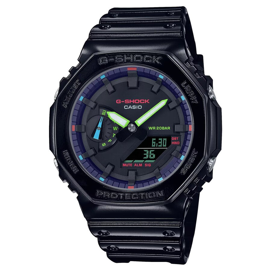 ЧАСОВНИК CASIO G-SHOCK GA-2100RGB-1AER