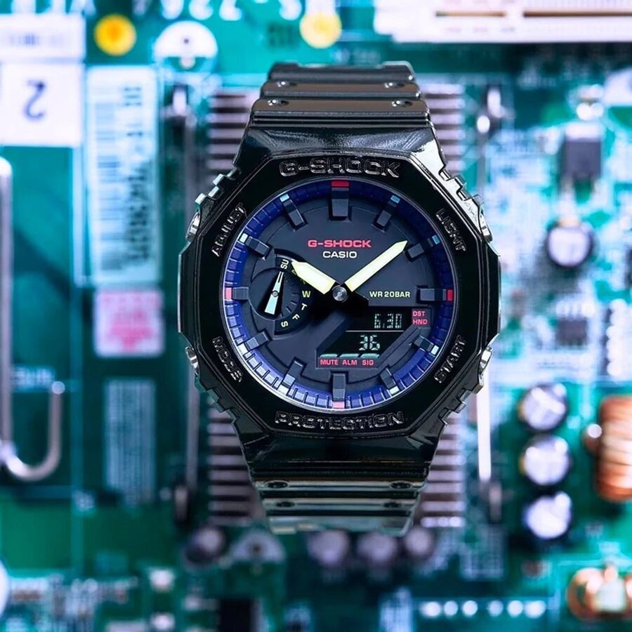 ЧАСОВНИК CASIO G-SHOCK GA-2100RGB-1AER