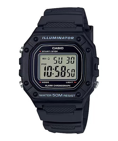 Часовник CASIO W-218H-1AVEF