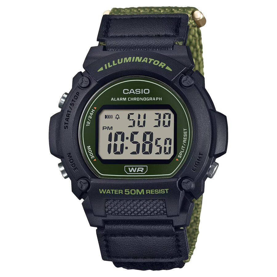 Часовник CASIO W-219HB-3AVEF