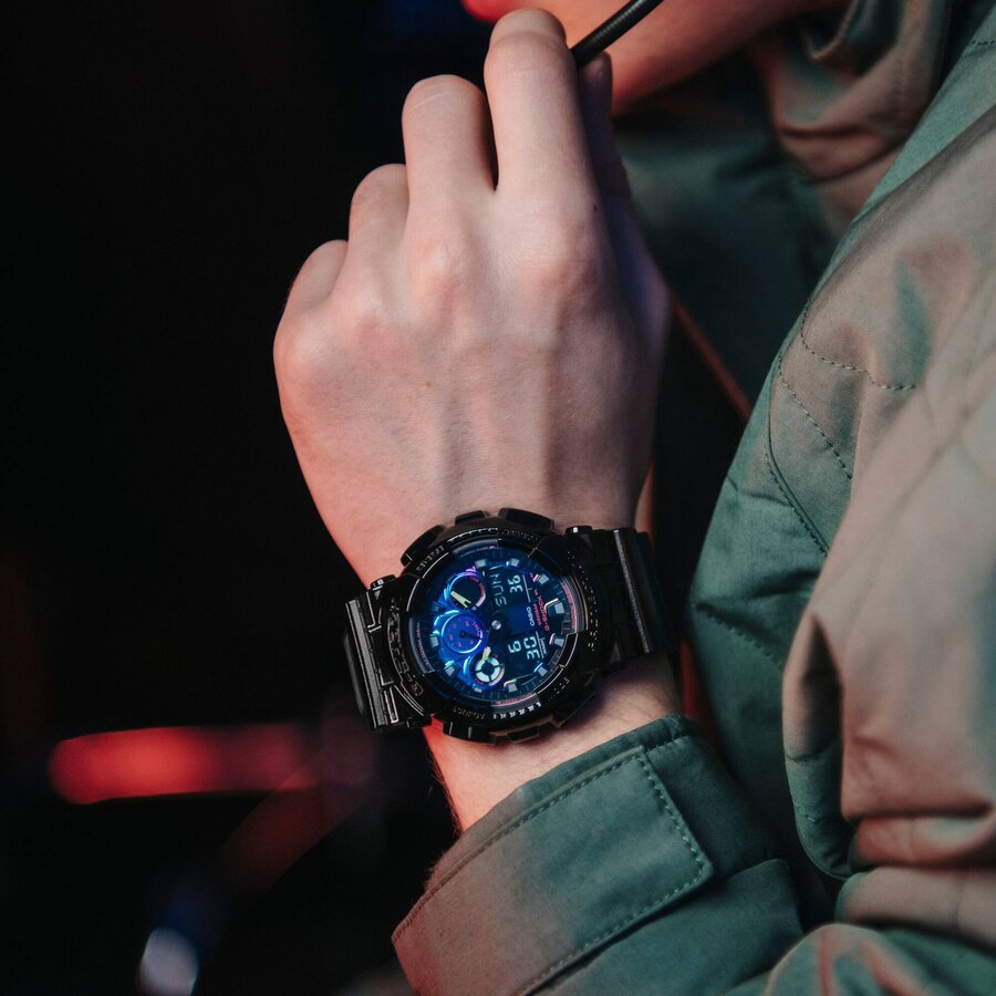 ЧАСОВНИК CASIO G-SHOCK GA-100RGB-1AER