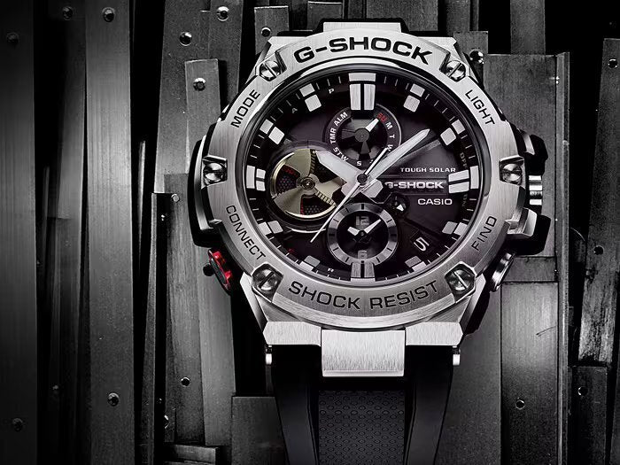 ЧАСОВНИК CASIO G-SHOCK G-STEEL GST-B100-1AER