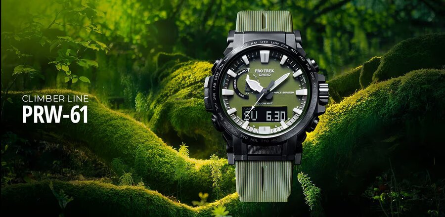 ЧАСОВНИК CASIO PRO TREK PRW-61Y-3ER