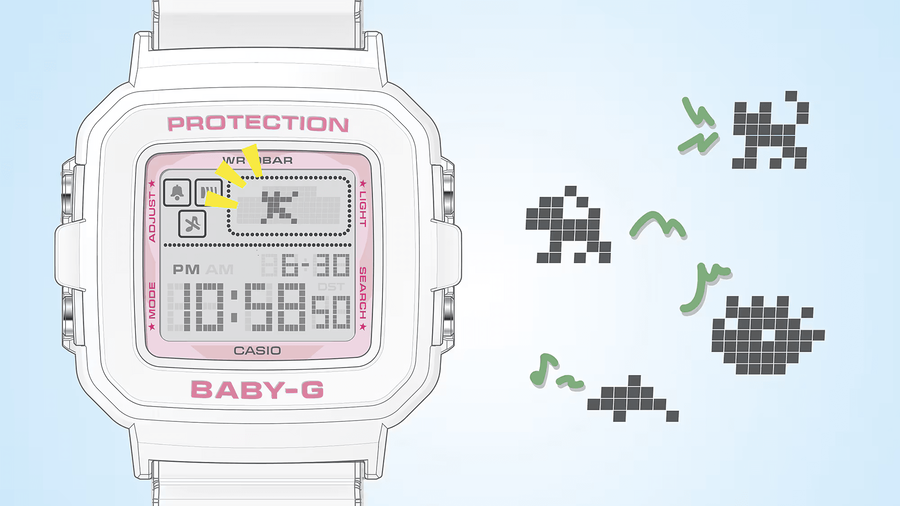 ЧАСОВНИК CASIO BABY-G BGD-10KPP-7ER