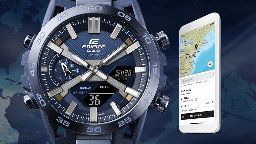 Часовник CASIO EDIFICE ECB-2000CB-2AEF