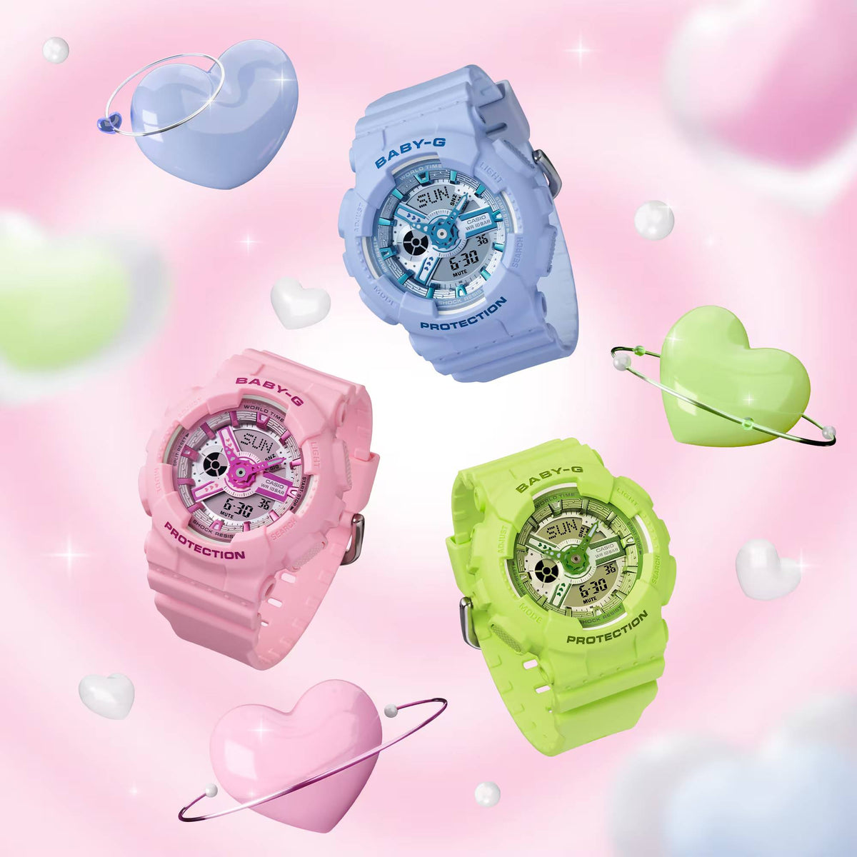 ЧАСОВНИК CASIO BABY-G BA-110YK-3AER
